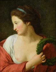 若い女性の肖像画